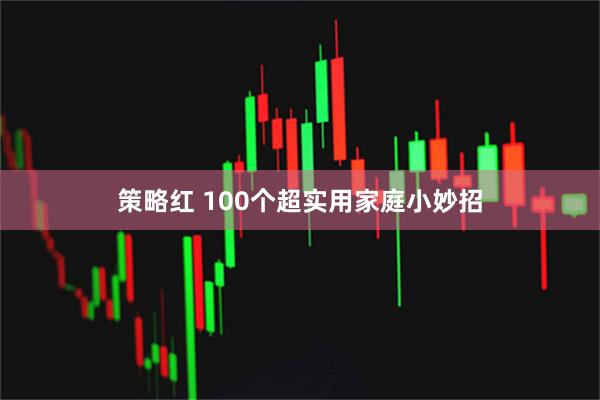策略红 100个超实用家庭小妙招